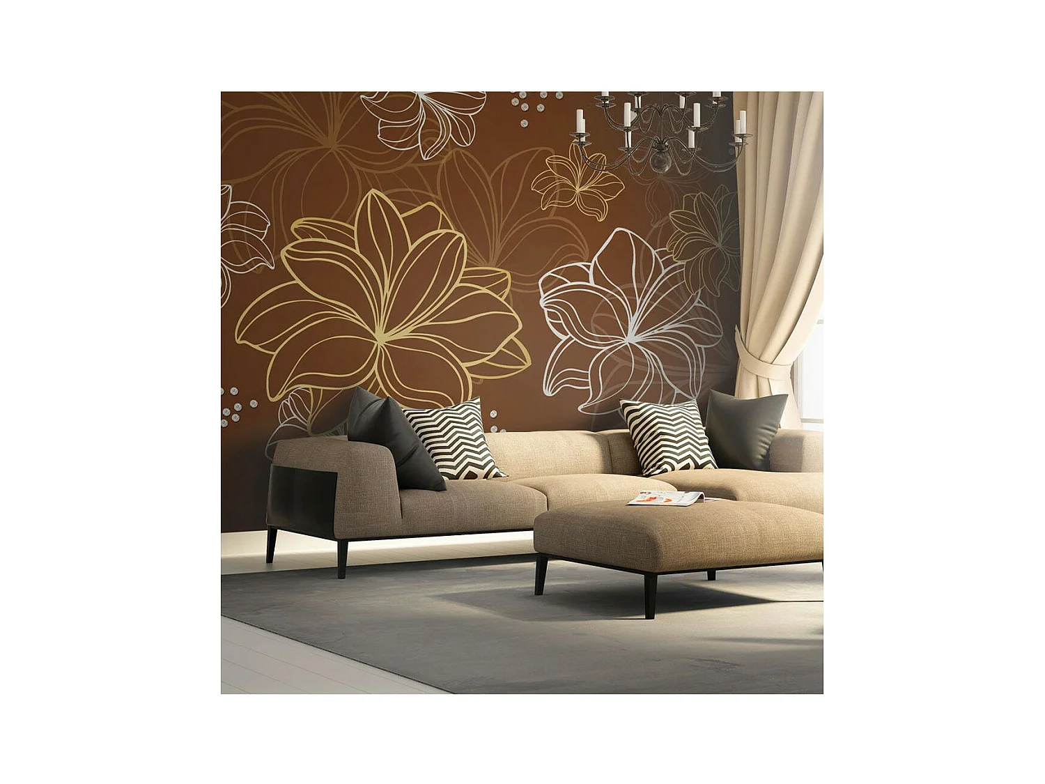 Papier Peint "Autumnal Flora" 231 x 300 cm