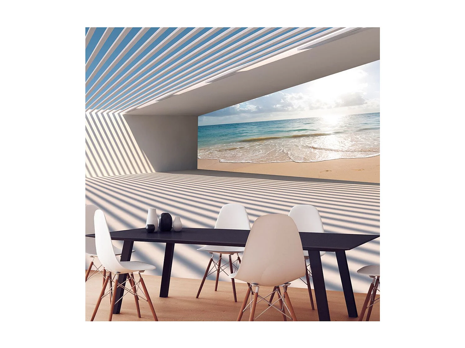 Papier Peint "City Beach" 175 x 250 cm