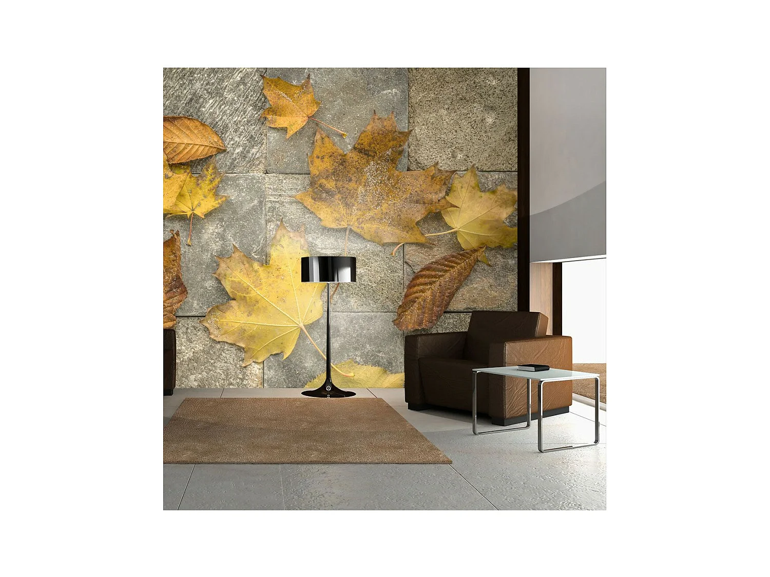 Papier Peint "Signes Avant Coureurs de l'automne" 270 x 350 cm