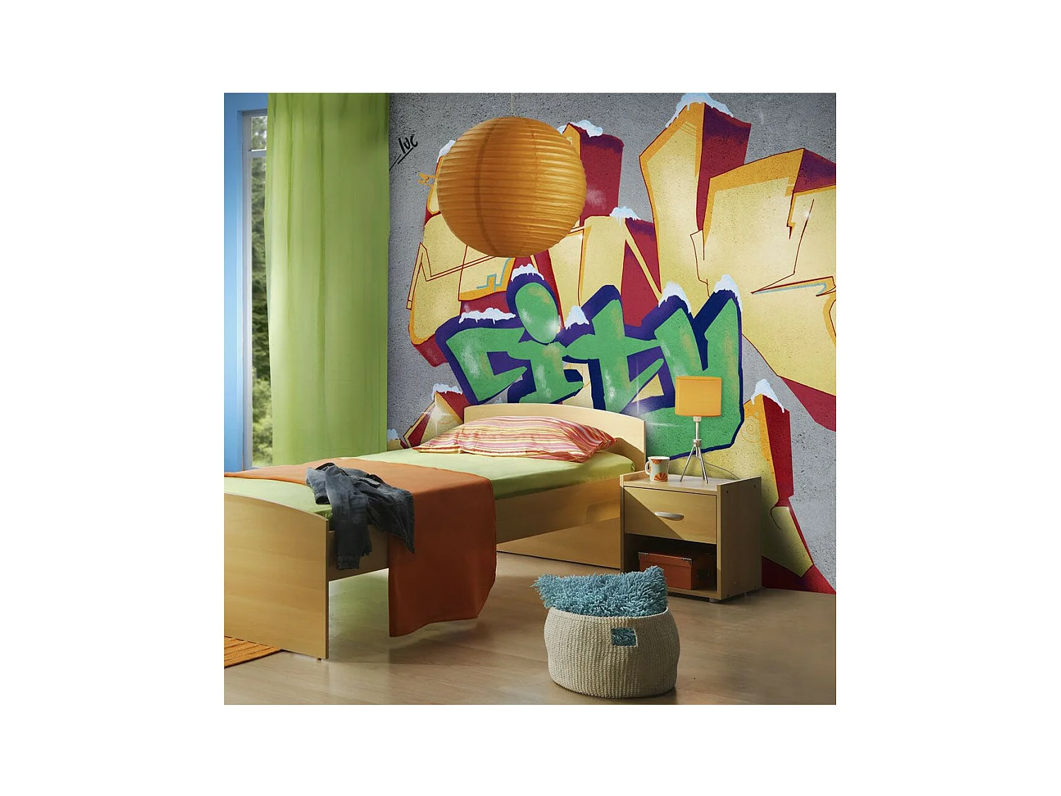 Papier Peint "Inner City Life" 154 x 200 cm