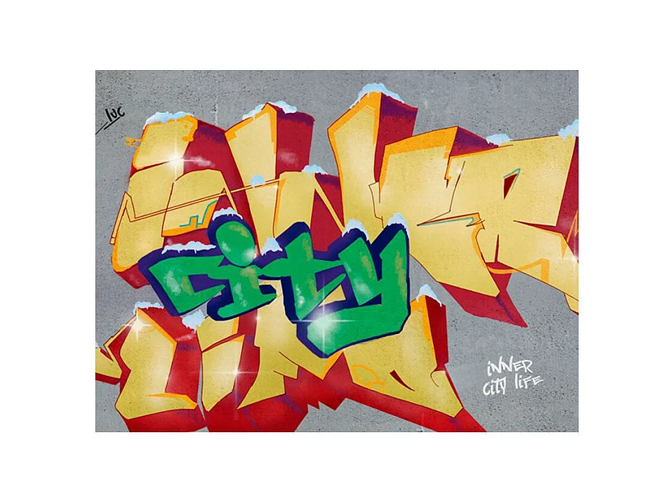 Papier Peint "Inner City Life" 154 x 200 cm