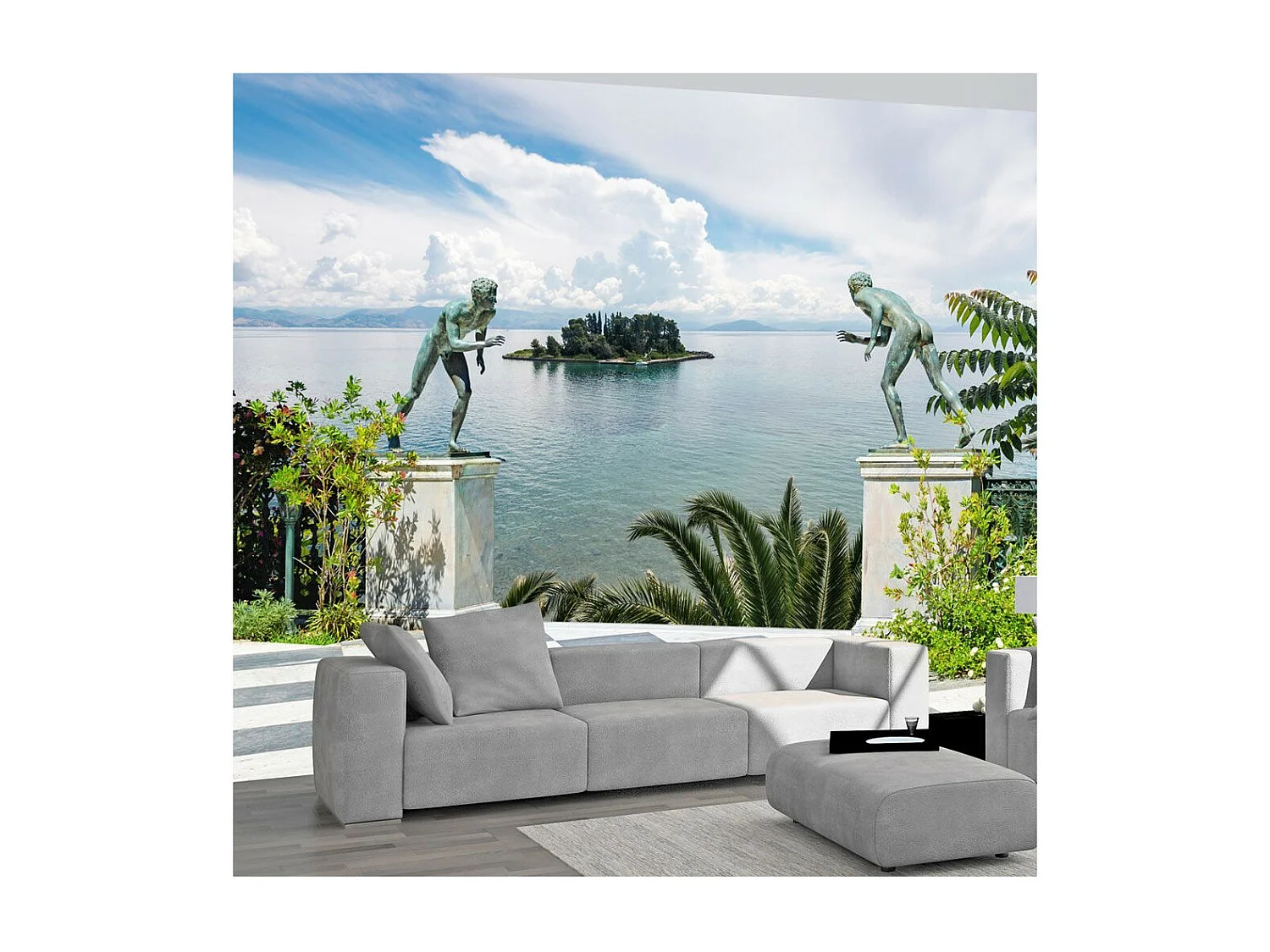 Papier Peint "Porte du Paradis" 70 x 100 cm