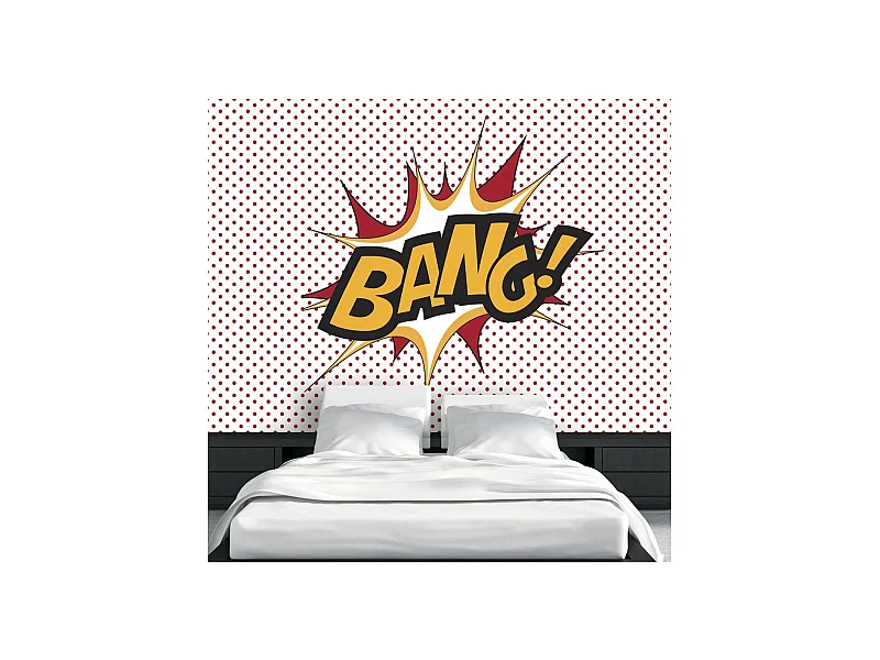 Papier Peint "BANG!" 70 x 100 cm