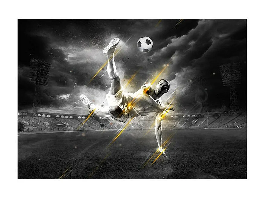 Papier Peint "Football Legend" 140 x 200 cm