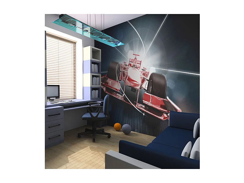 Papier Peint "Vitesse & Dynamique F1 Formule 1" 309 x 400 cm