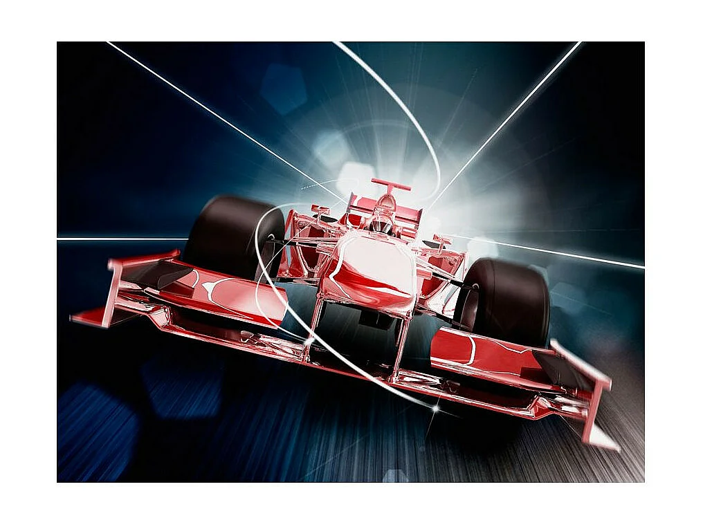 Papier Peint "Vitesse & Dynamique F1 Formule 1" 309 x 400 cm