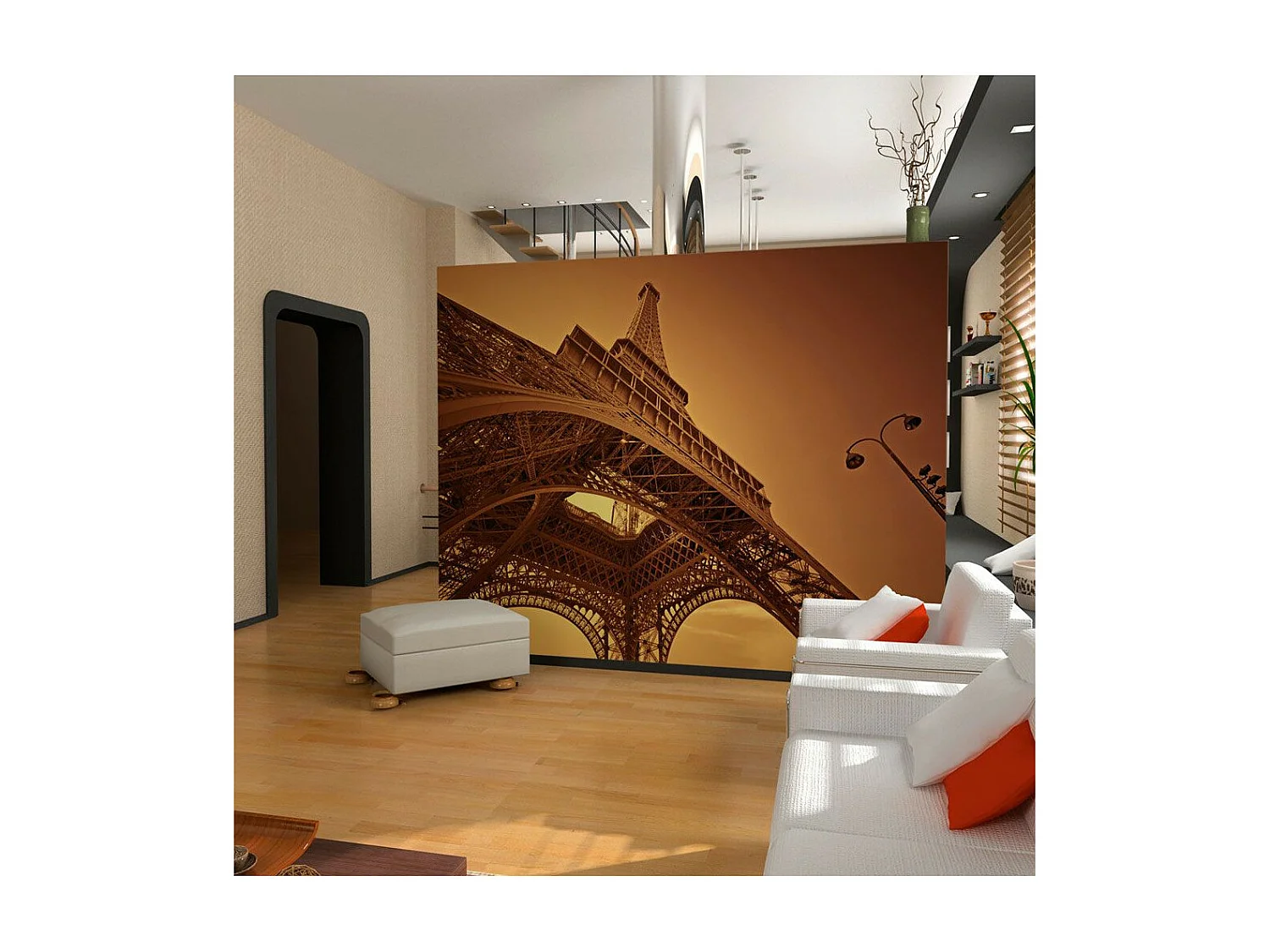 Papier Peint "Puissance de Paris" 231 x 300 cm