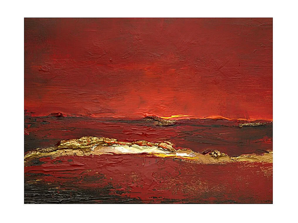 Papier Peint "Gold Wave" 154 x 200 cm