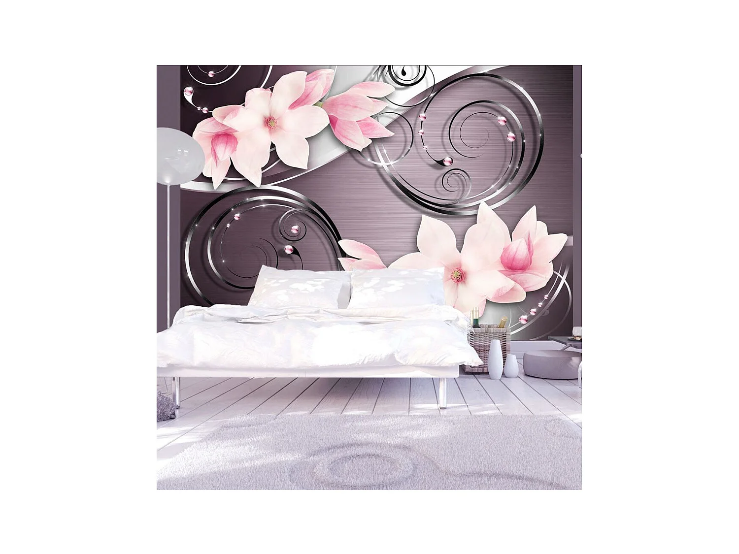 Papier Peint "Imagination Rose" 210 x 300 cm