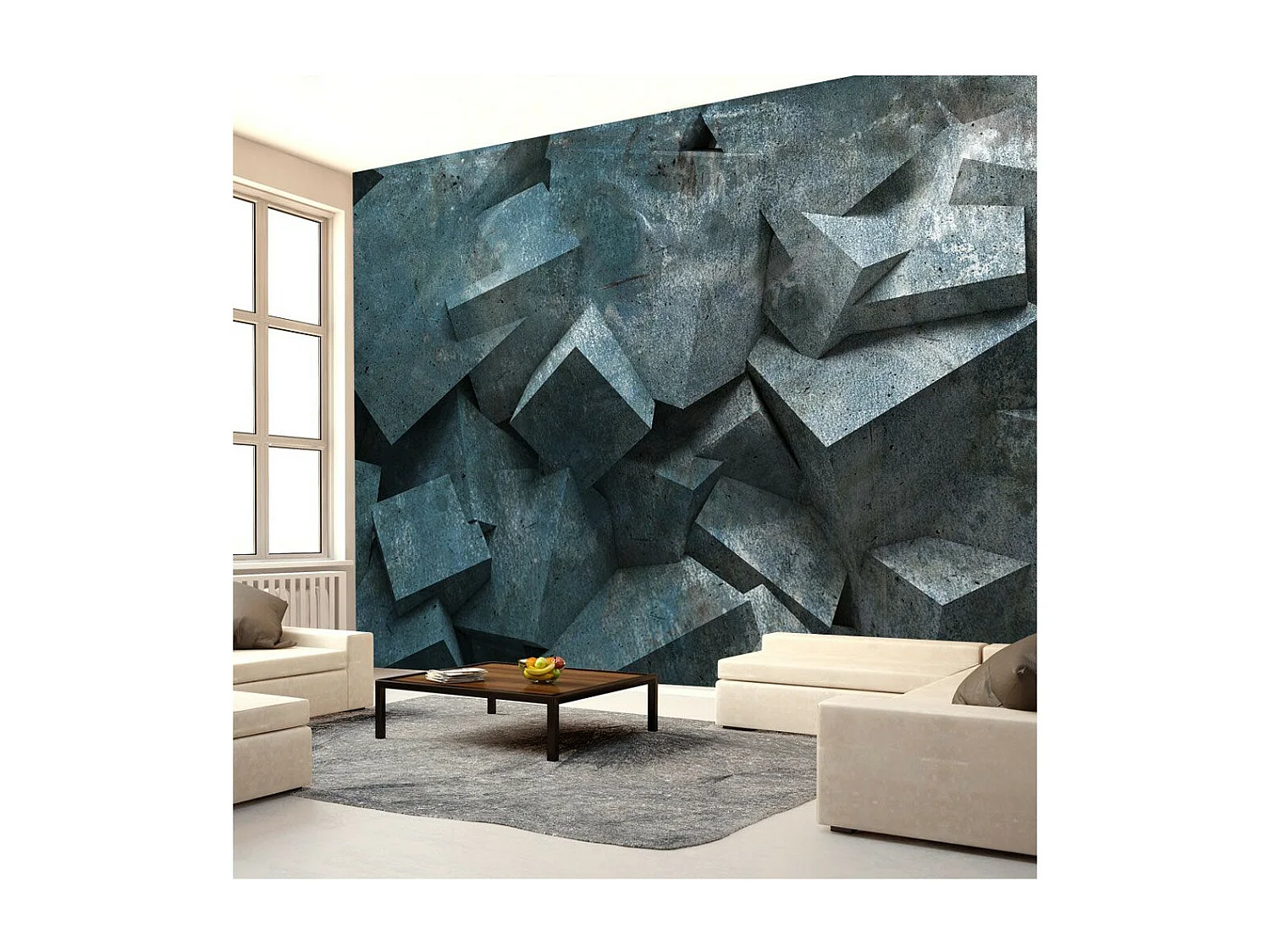 Papier Peint "Avalanche de Pierre" 245 x 350 cm