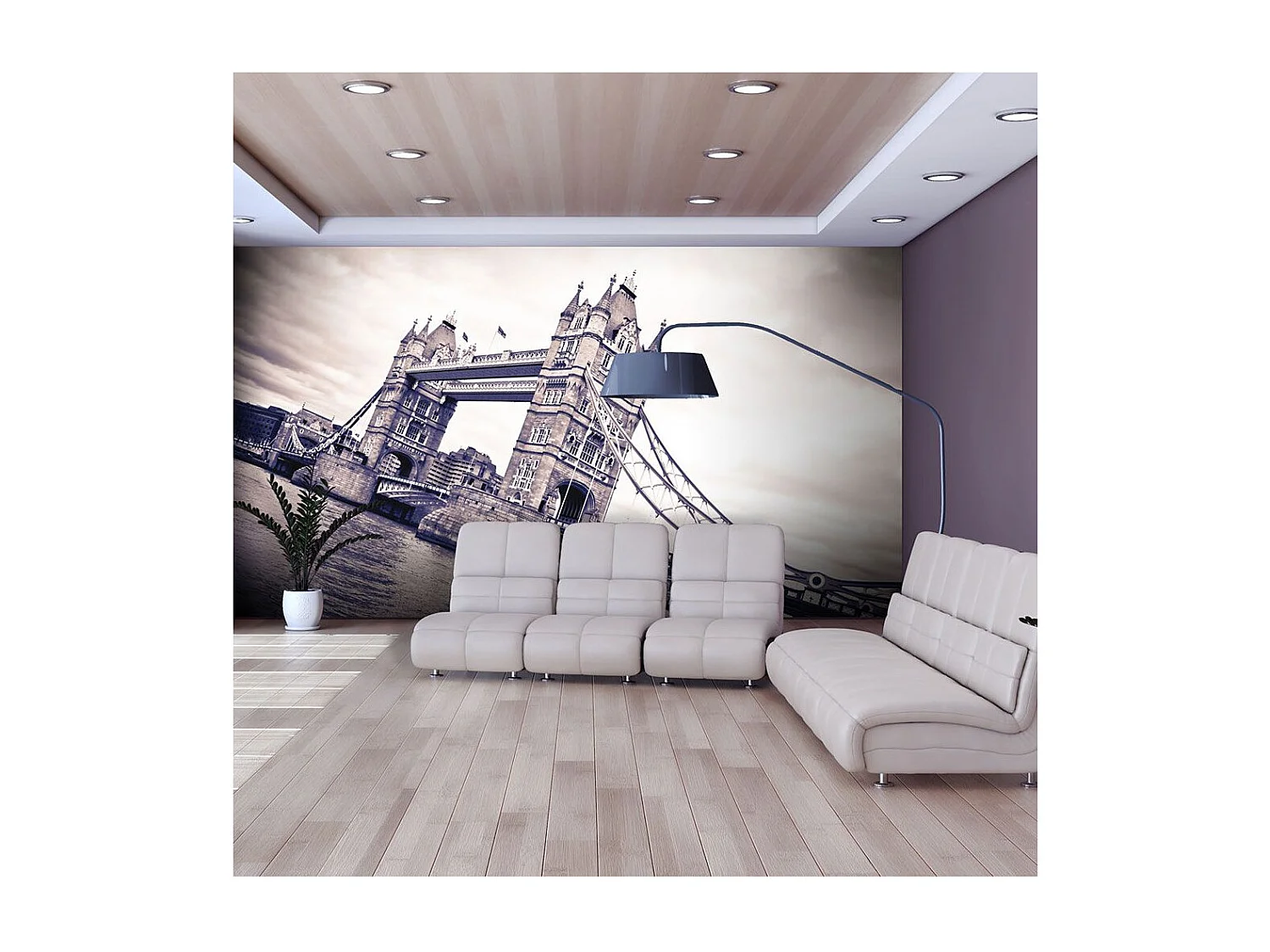 Papier Peint "Tower Bridge" 154 x 200 cm