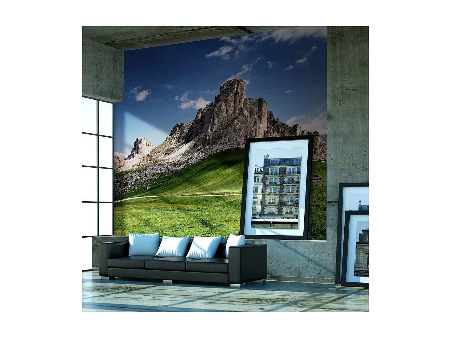 Papier Peint "Passo Di Giau Dolomites Italy" 154 x 200 cm