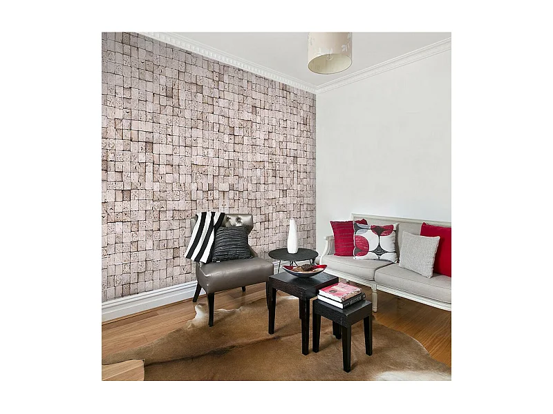 Papier Peint "Stone Background : Mosaic" 50x1000cm