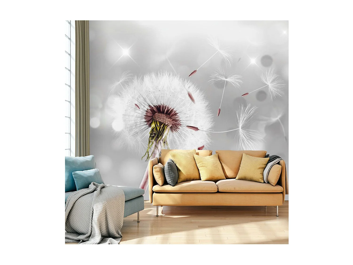 Papier Peint "Grasping the Invisible" 140 x 200 cm