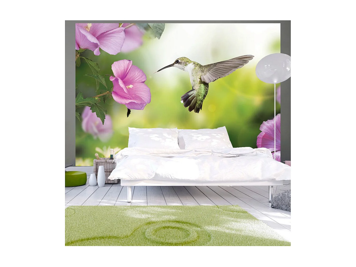 Papier Peint "Humming Bird" 140 x 200 cm