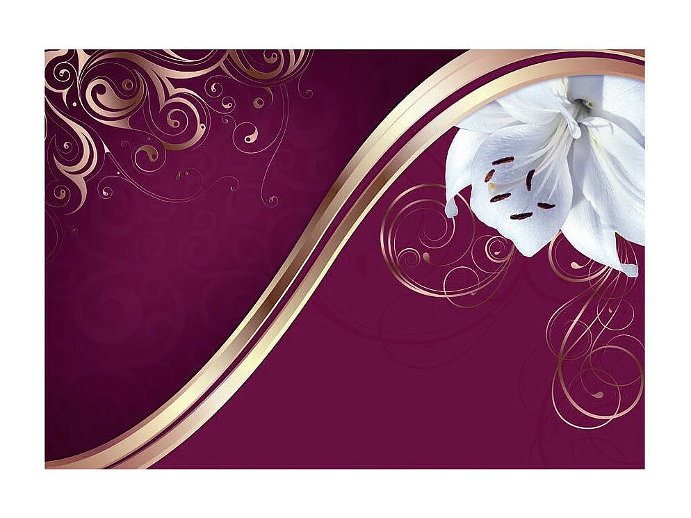 Papier Peint "Floral Umbrella" 70 x 100 cm