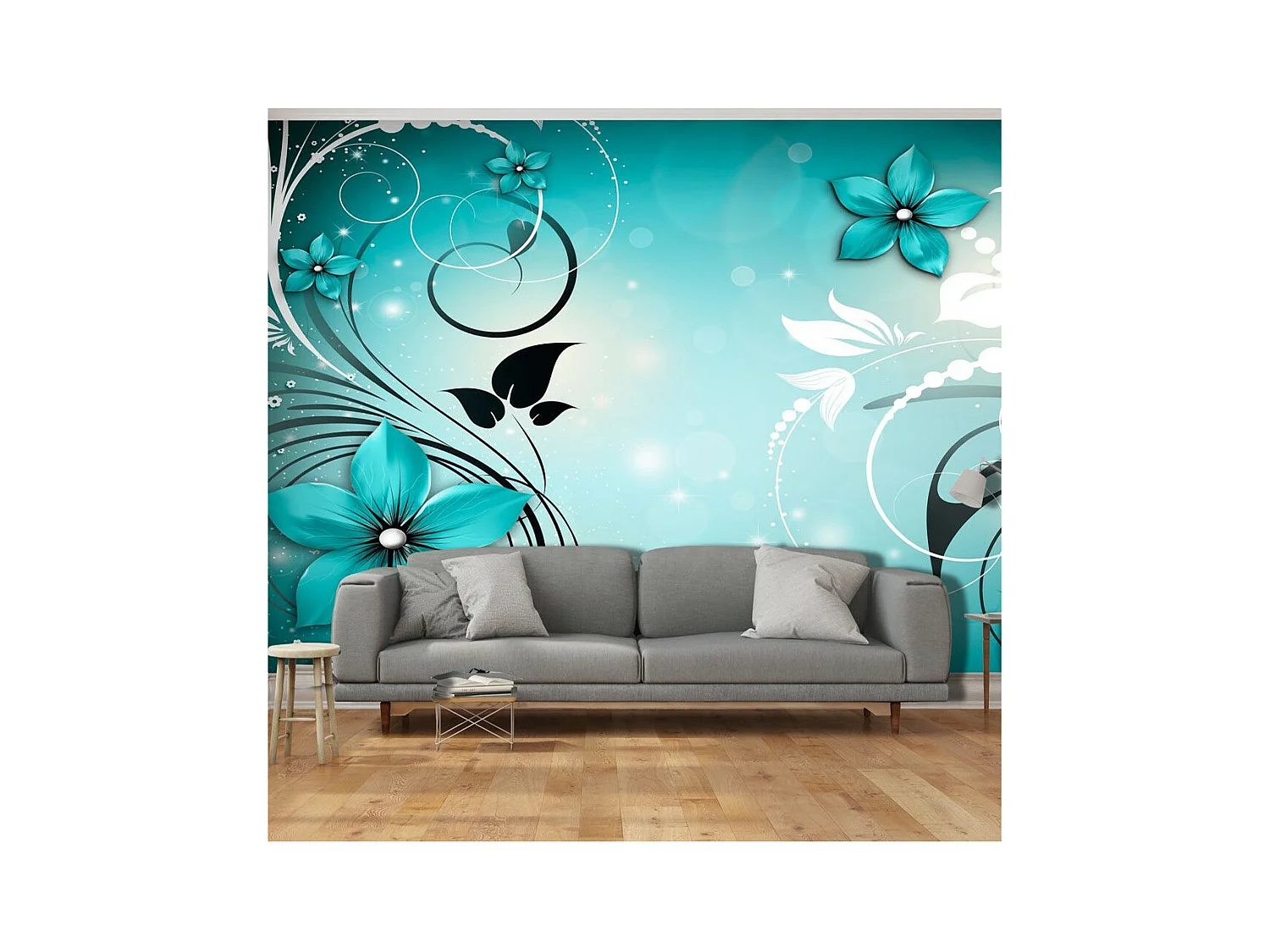 Papier Peint XXL "Sapphire Winter" 280x500cm