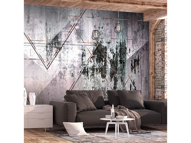 Papier Peint "Geometric Wall" 210 x 300 cm