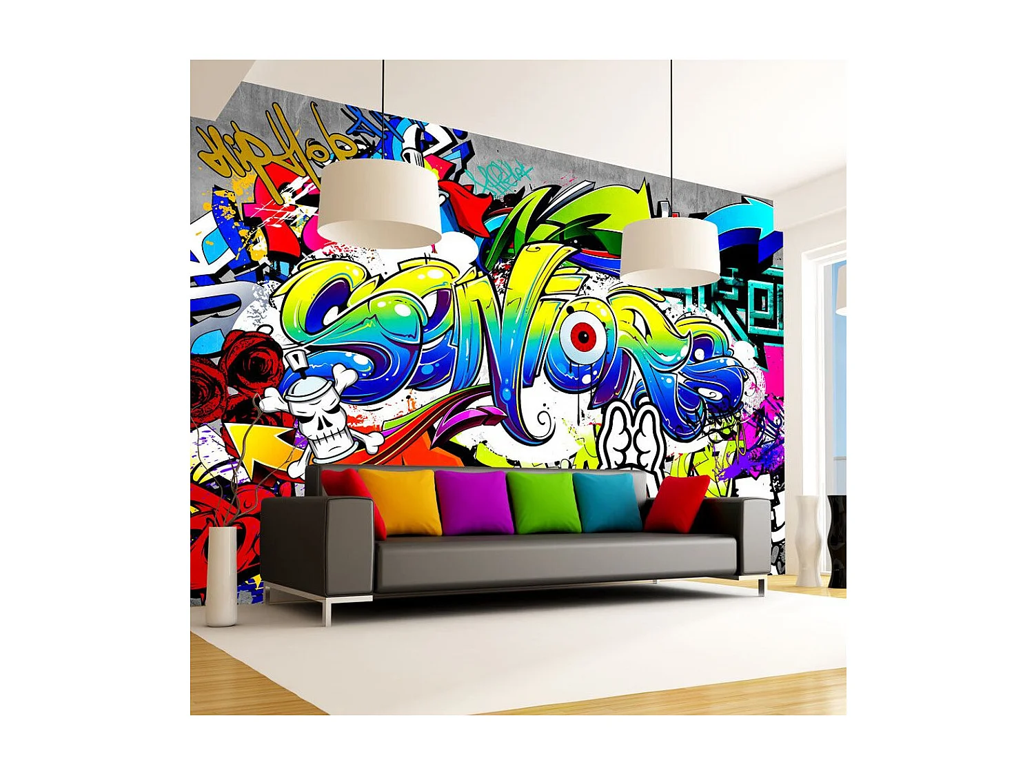 Papier Peint "Language of a City" 140 x 200 cm