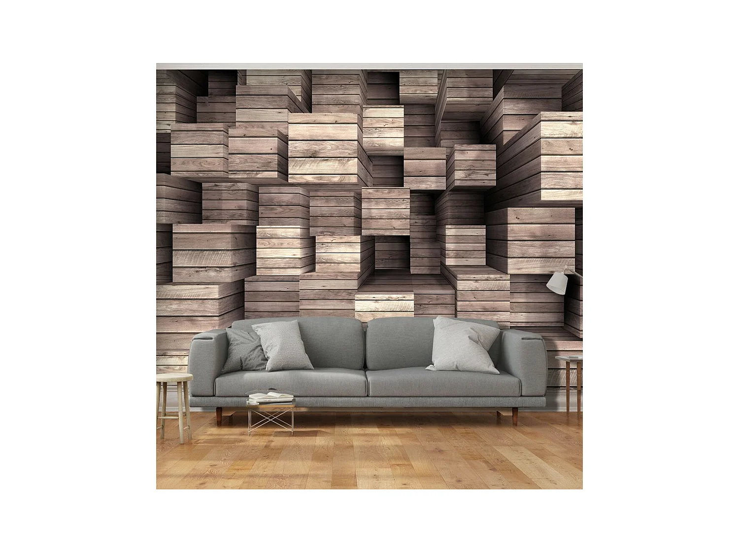 Papier Peint "Wooden Finesse" 175 x 250 cm