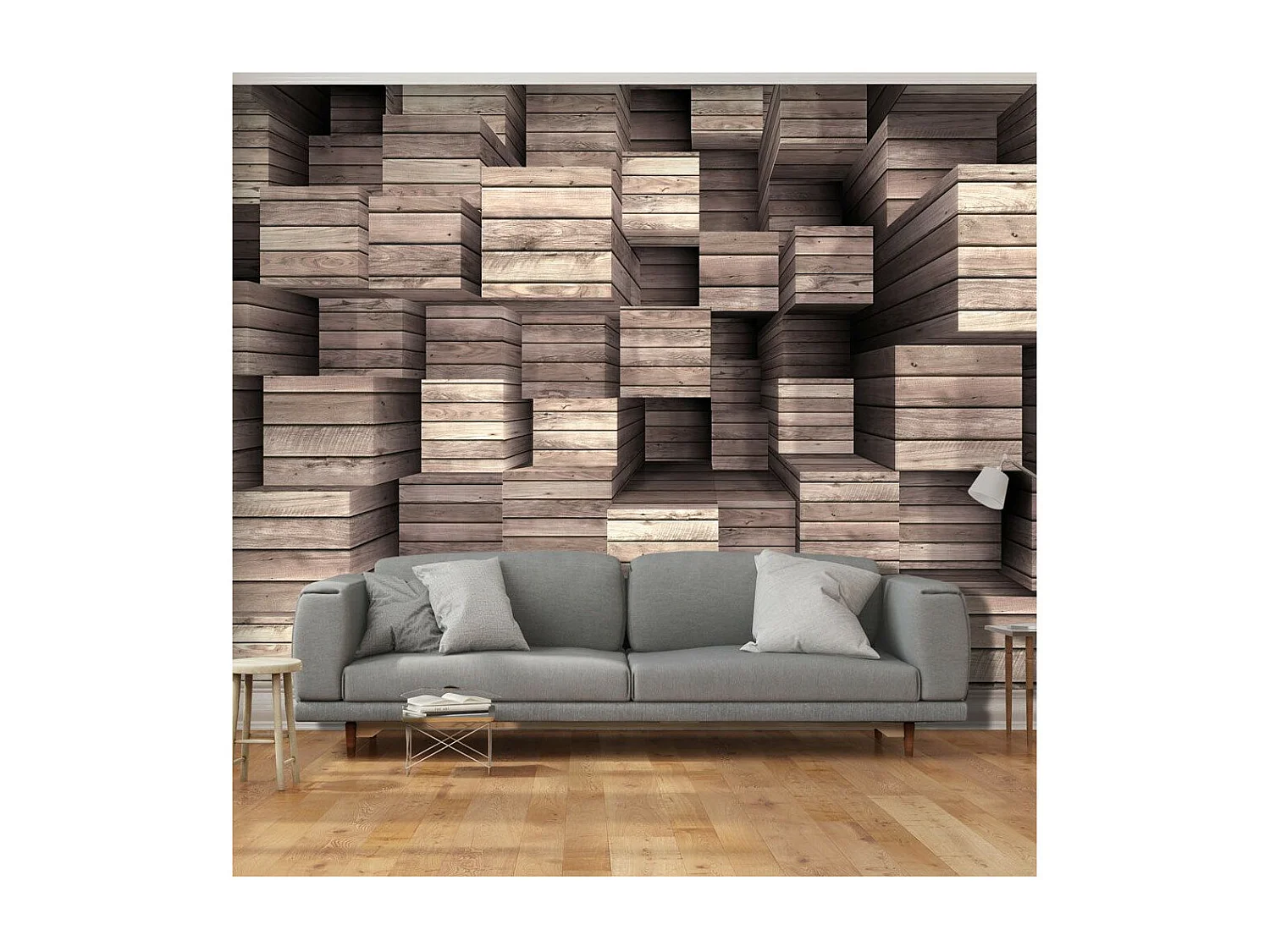 Papier Peint "Wooden Finesse" 175 x 250 cm