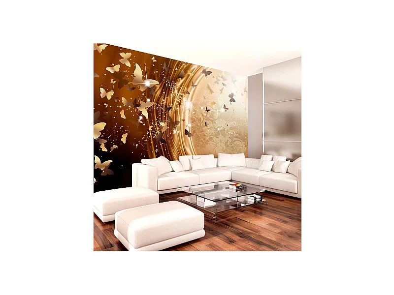 Papier Peint "Golden Path" 245 x 350 cm