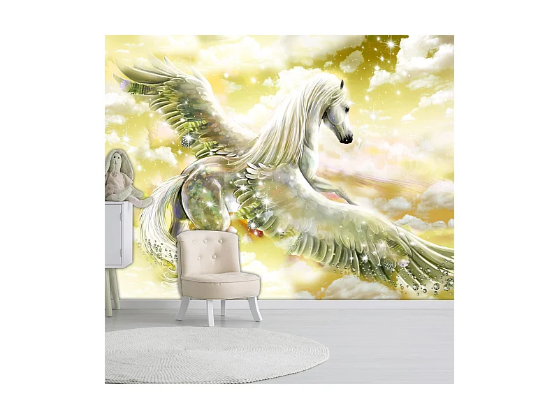 Papier Peint "Pegasus Yellow" 210 x 300 cm