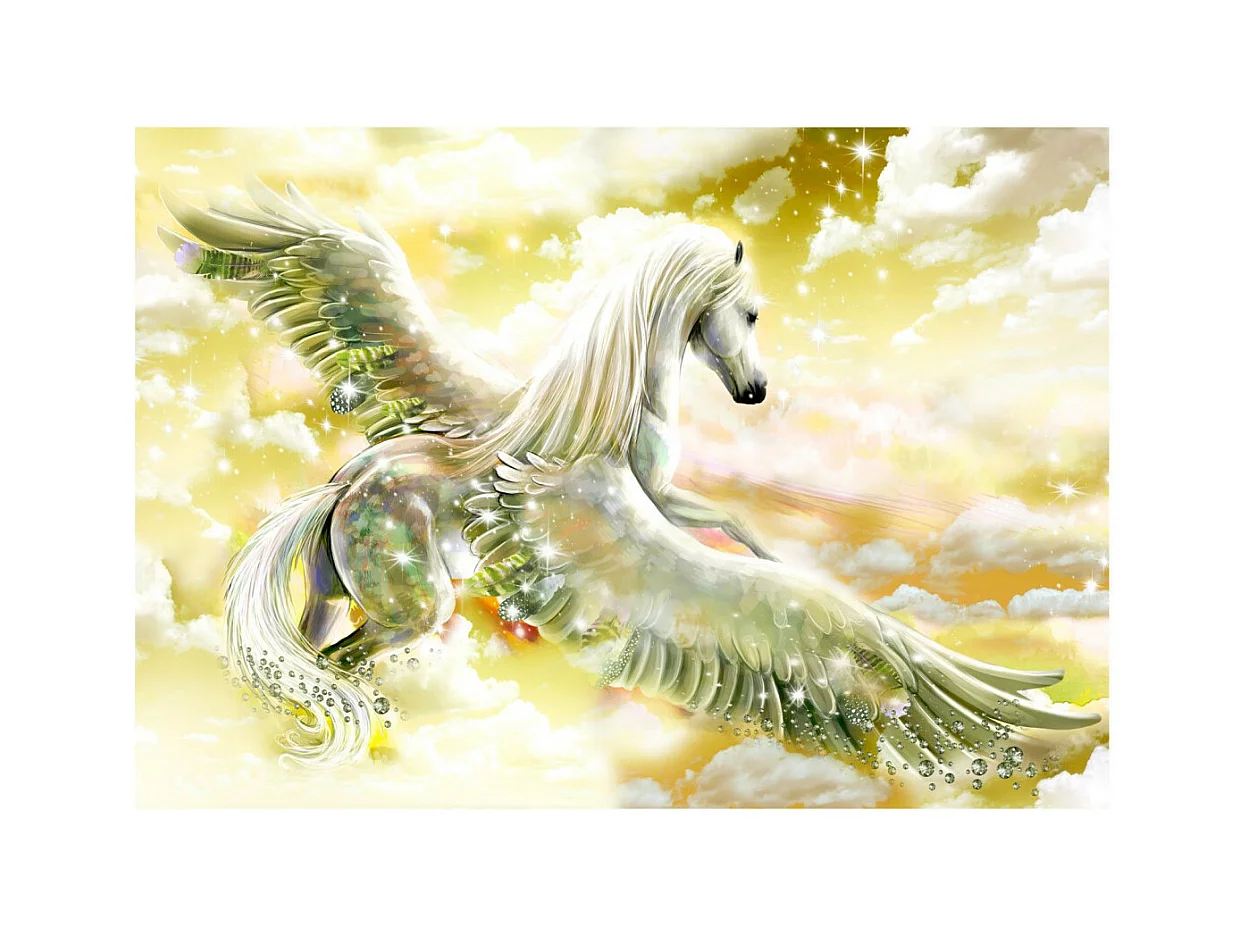 Papier Peint "Pegasus Yellow" 210 x 300 cm