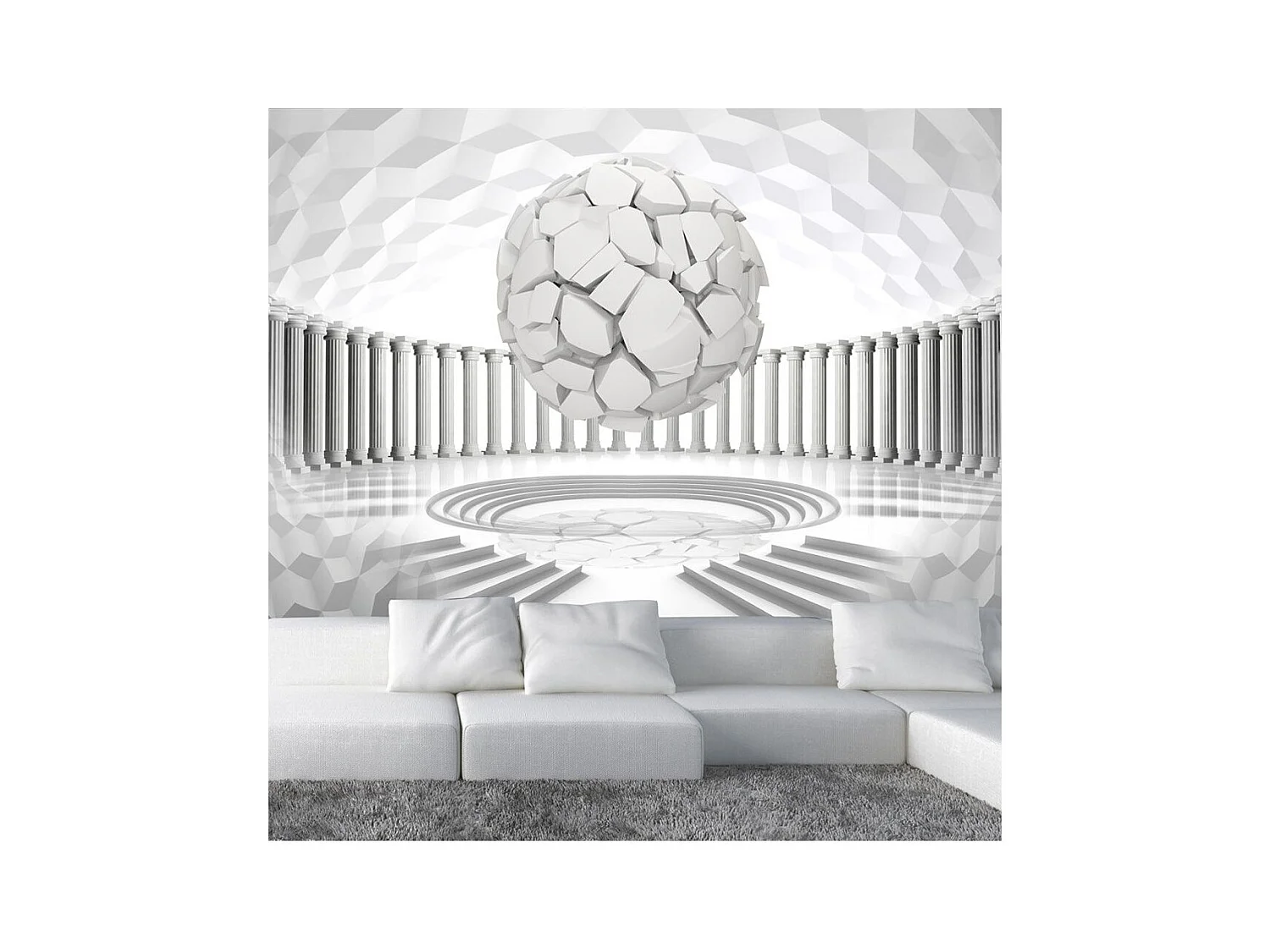 Papier Peint "Hidden Geometry" 210 x 300 cm