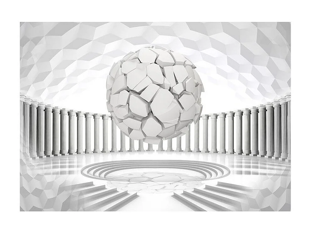 Papier Peint "Hidden Geometry" 210 x 300 cm