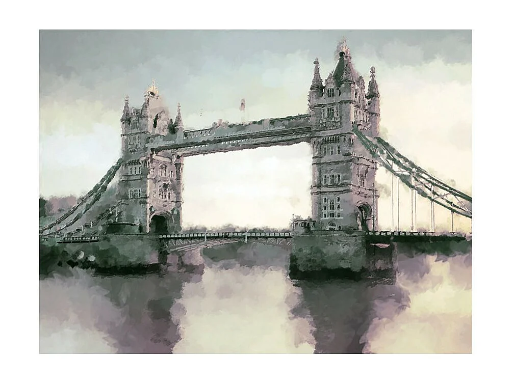 Papier Peint "Victorian Tower Bridge" 270 x 350 cm