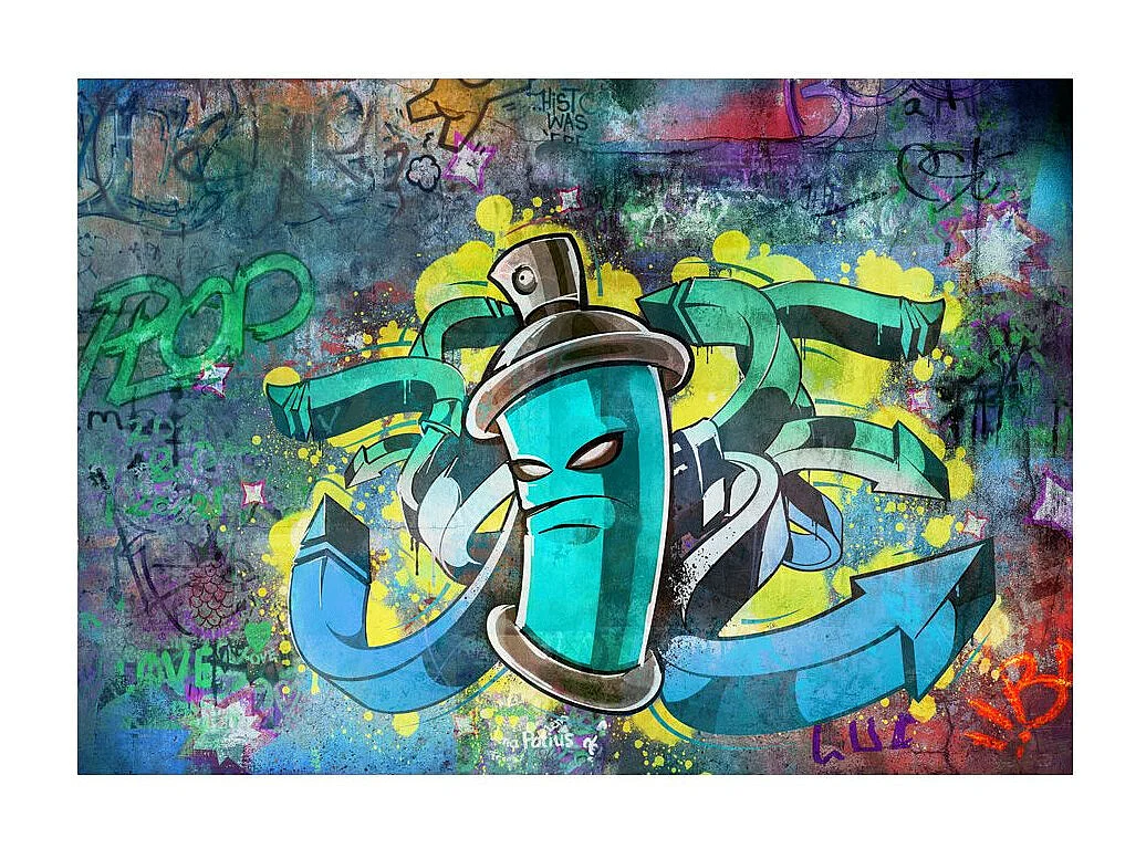 Papier Peint "Graffiti Maker" 175 x 250 cm