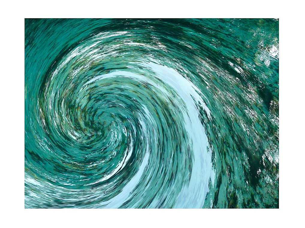 Papier Peint "Water Twist" 231 x 300 cm