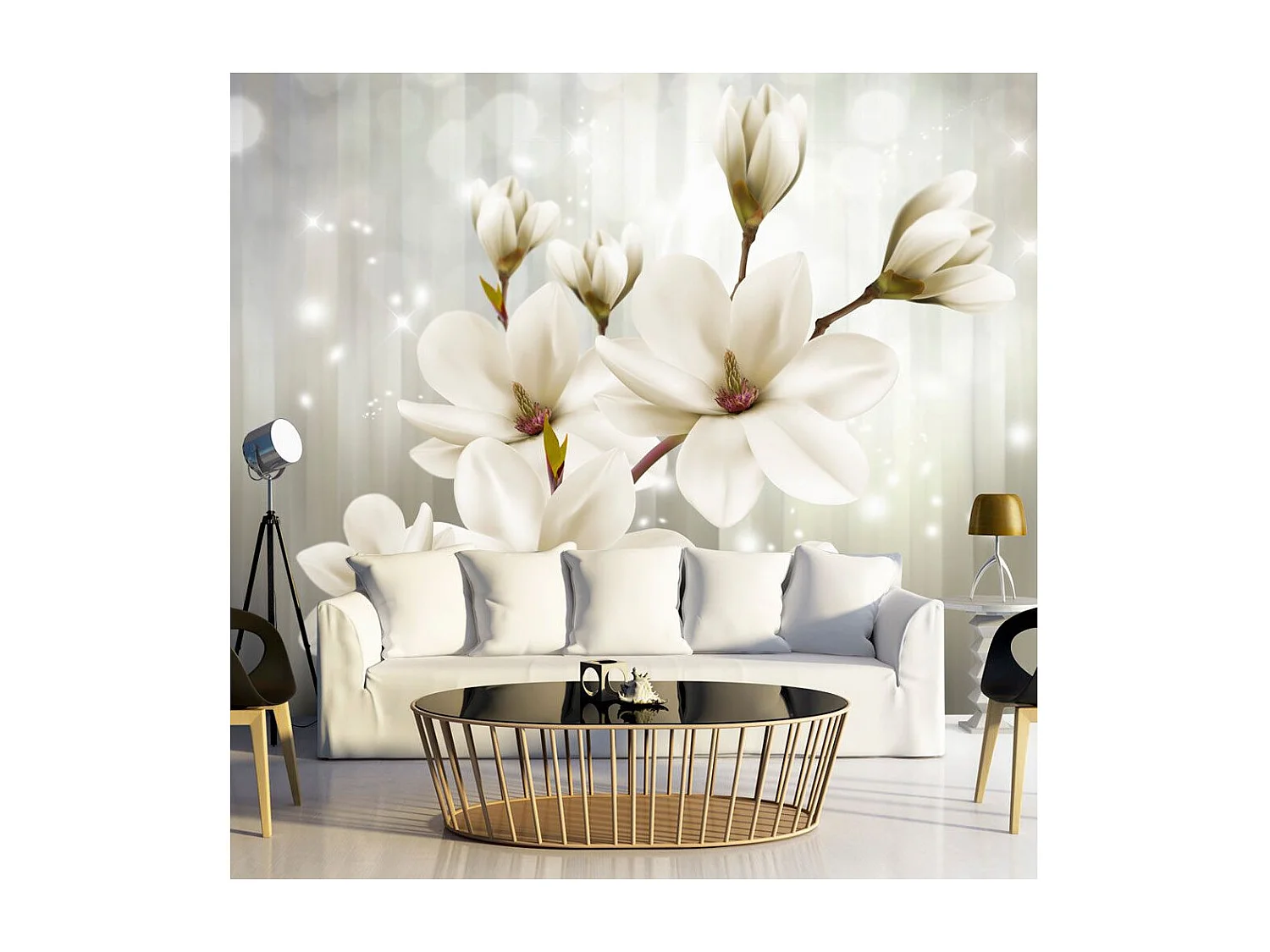 Papier Peint "Flower Nymph" 140 x 200 cm