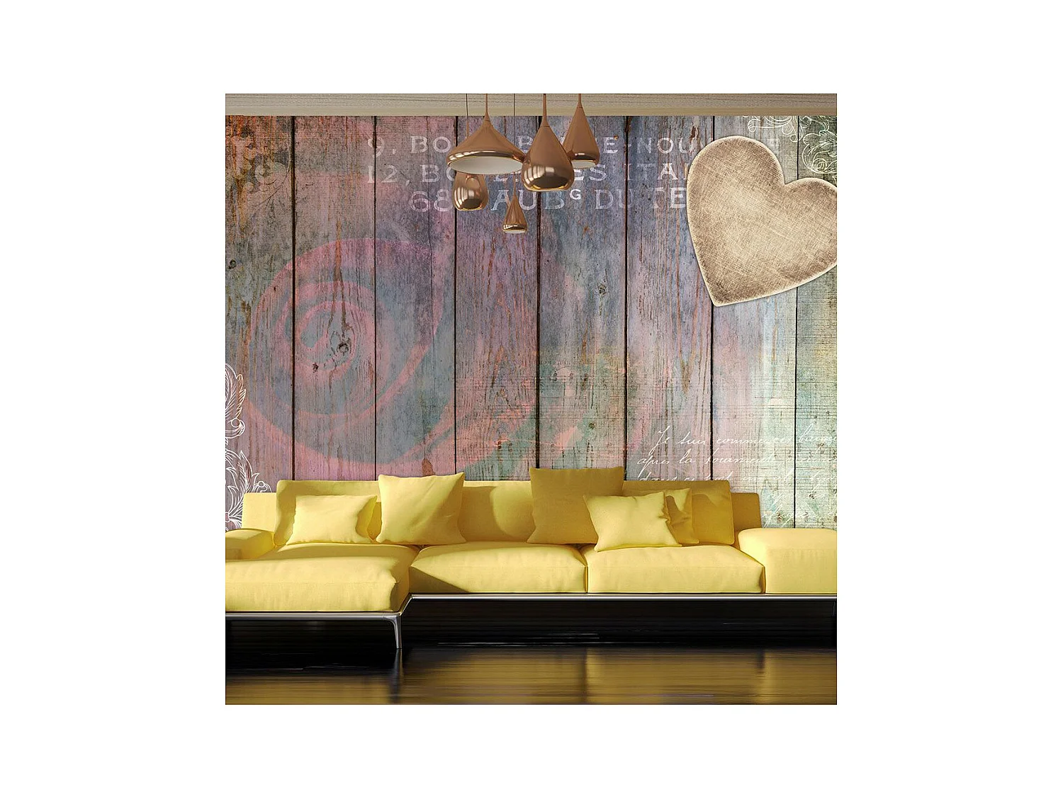 Papier Peint "Carved Memories" 105 x 150 cm