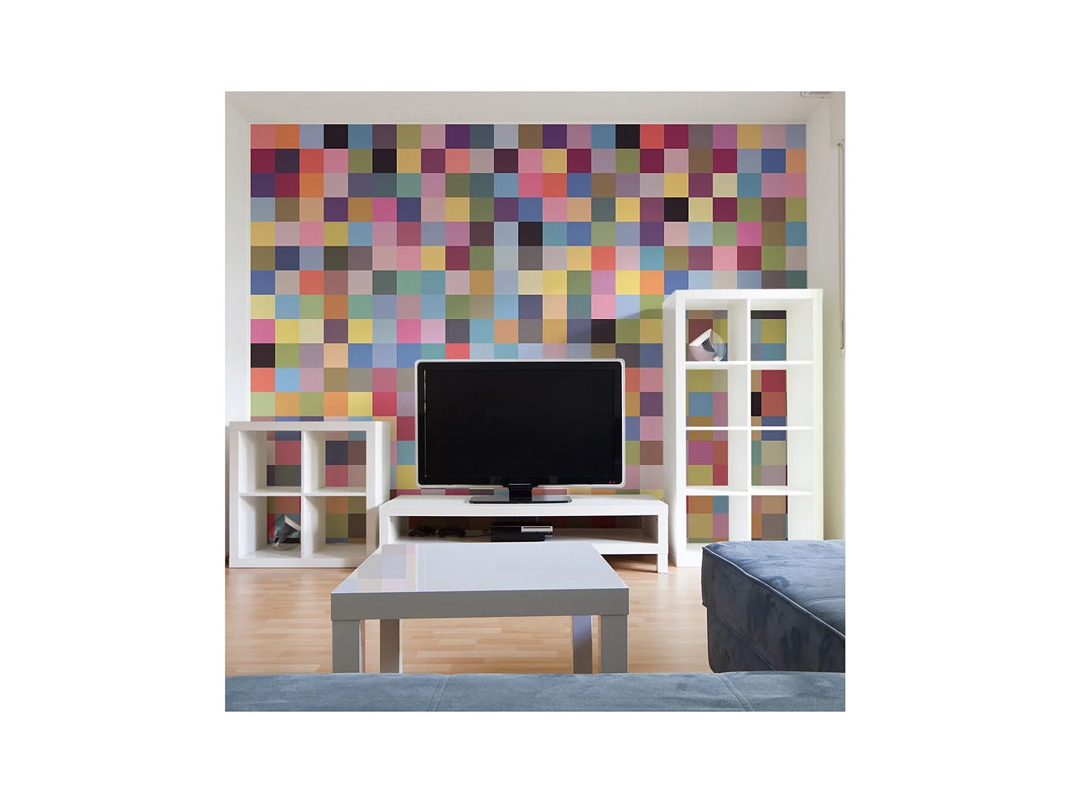 Papier Peint "Palette Complète de Couleurs" 193 x 250 cm