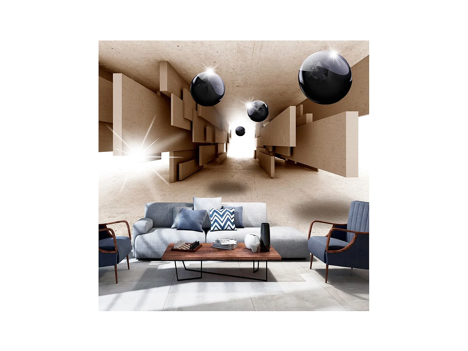 Papier Peint "Underground Racing" 140 x 200 cm