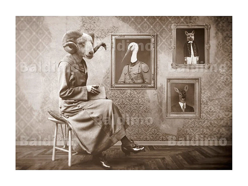 Papier Peint "Real Hipsters" 140 x 200 cm