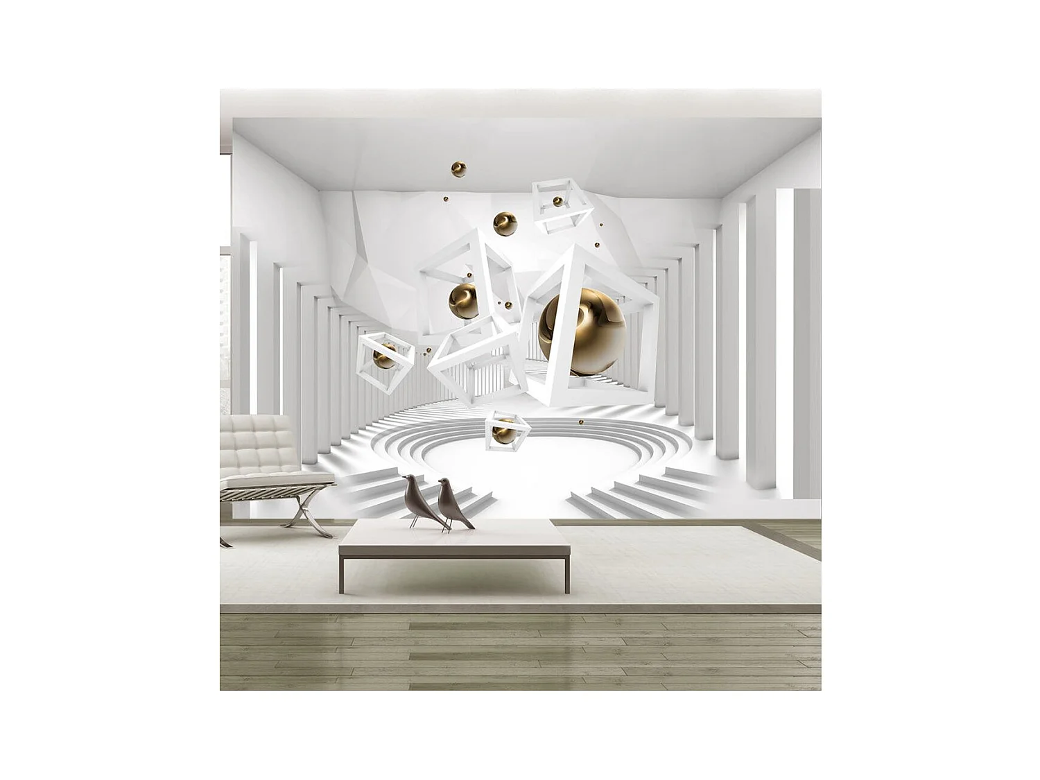 Papier Peint "Geometrical Corridor" 175 x 250 cm