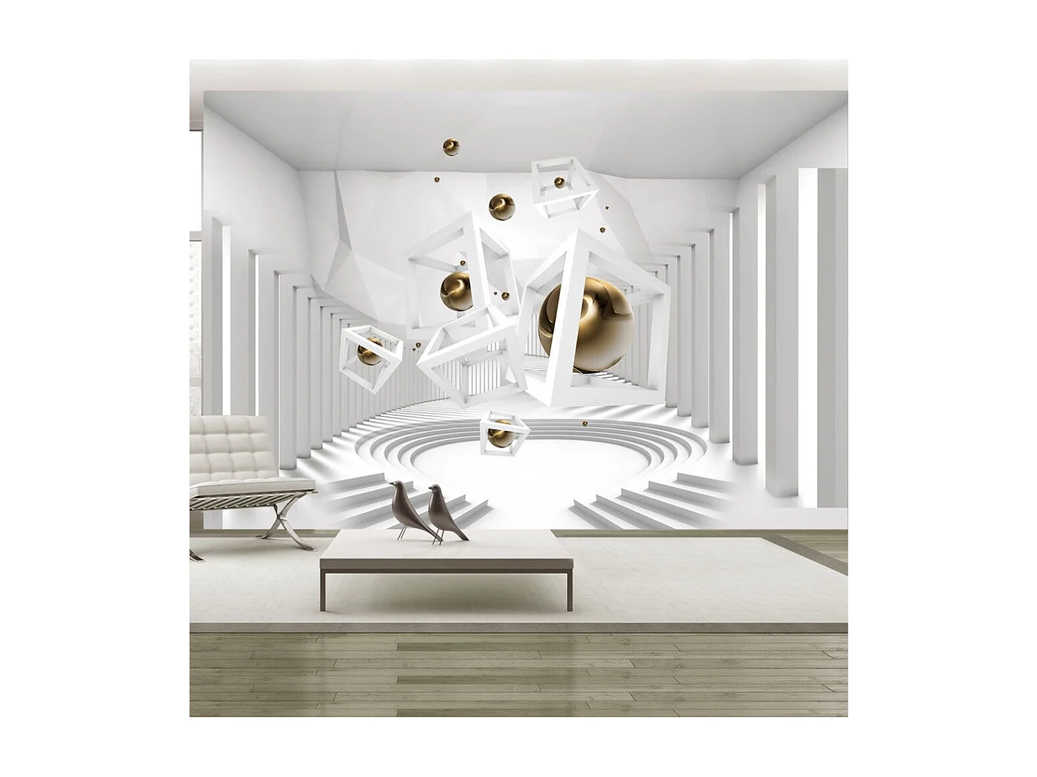 Papier Peint "Geometrical Corridor" 175 x 250 cm