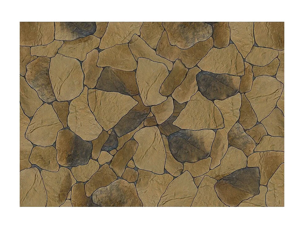 Papier Peint "Pétales de Pierre" 105 x 150 cm