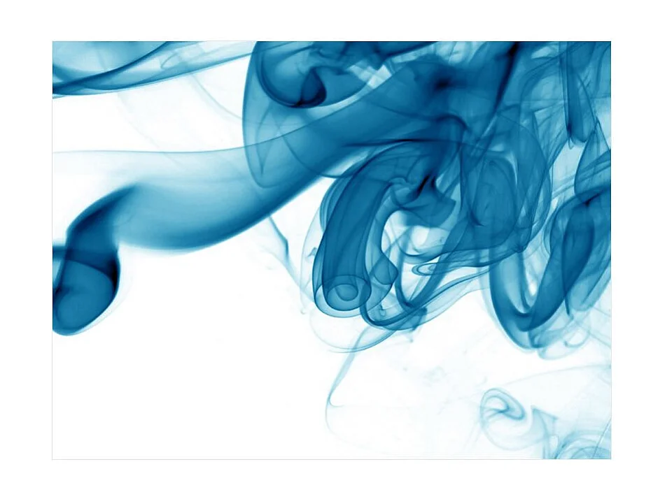 Papier Peint "Fumée Bleue" 193 x 250 cm