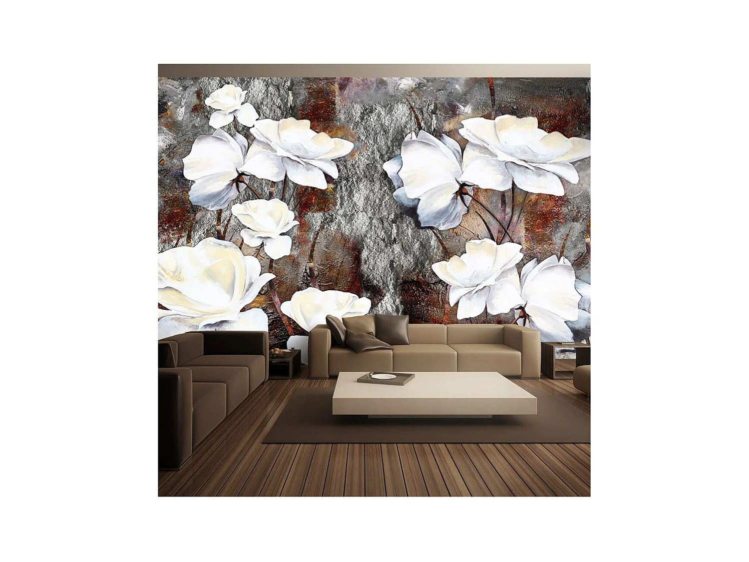 Papier Peint "Gestes Timides" 140 x 200 cm