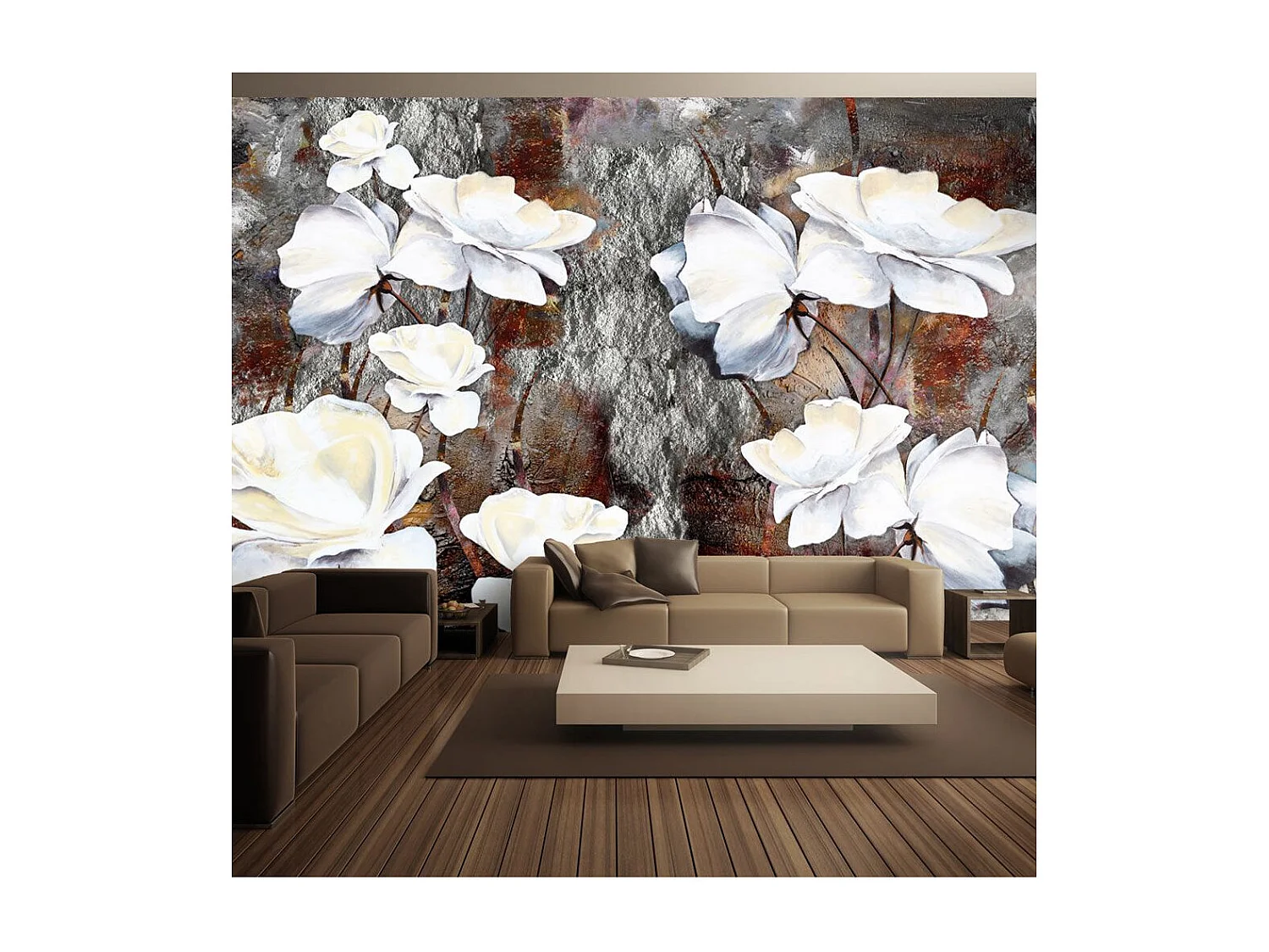 Papier Peint "Gestes Timides" 140 x 200 cm