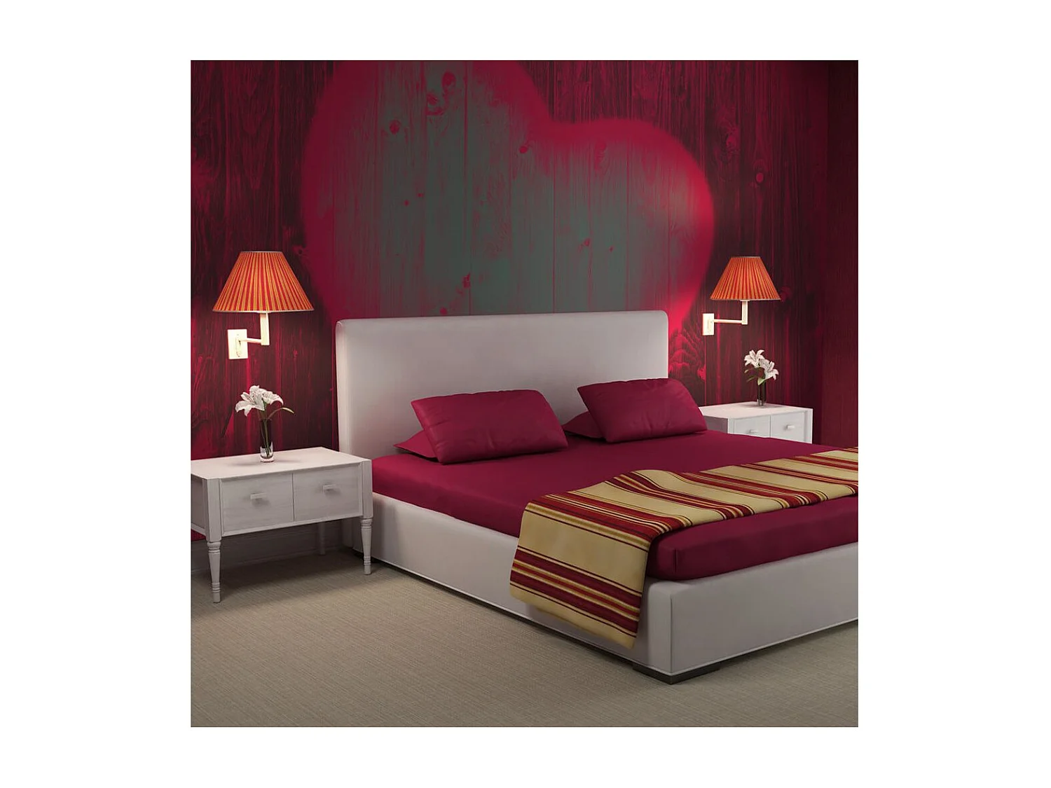 Papier Peint "Cold Heart" 154 x 200 cm