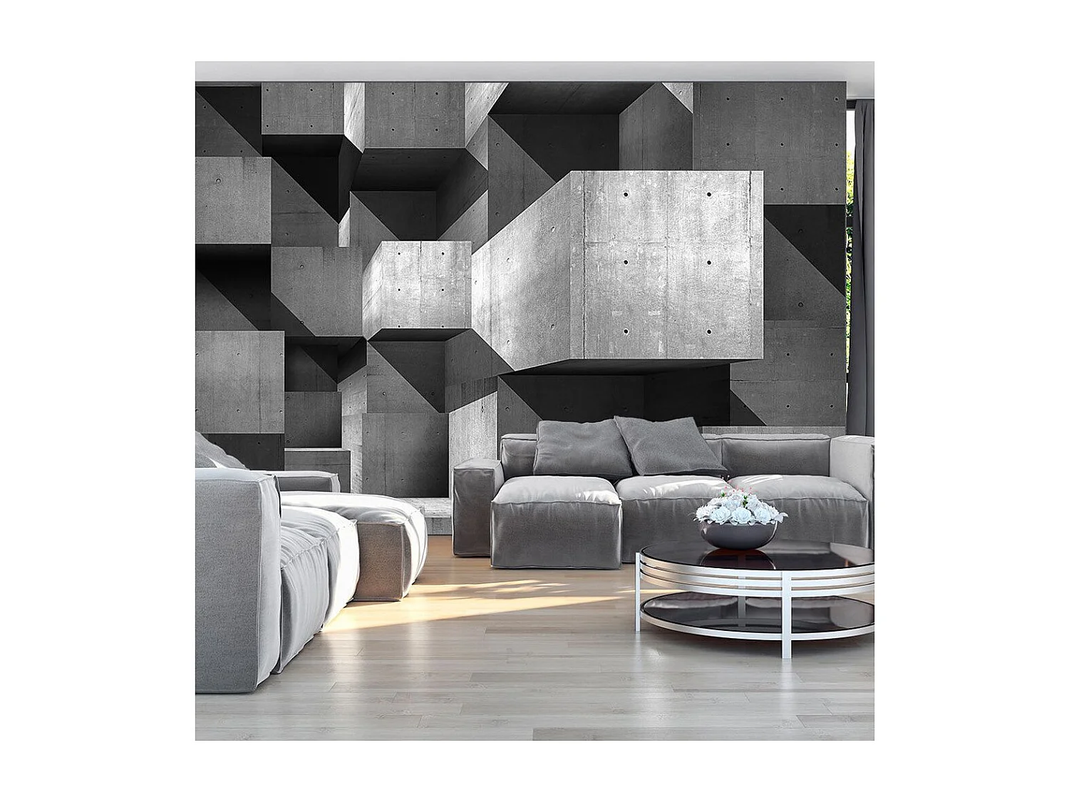 Papier Peint "Grattes-Ciel" 70 x 100 cm