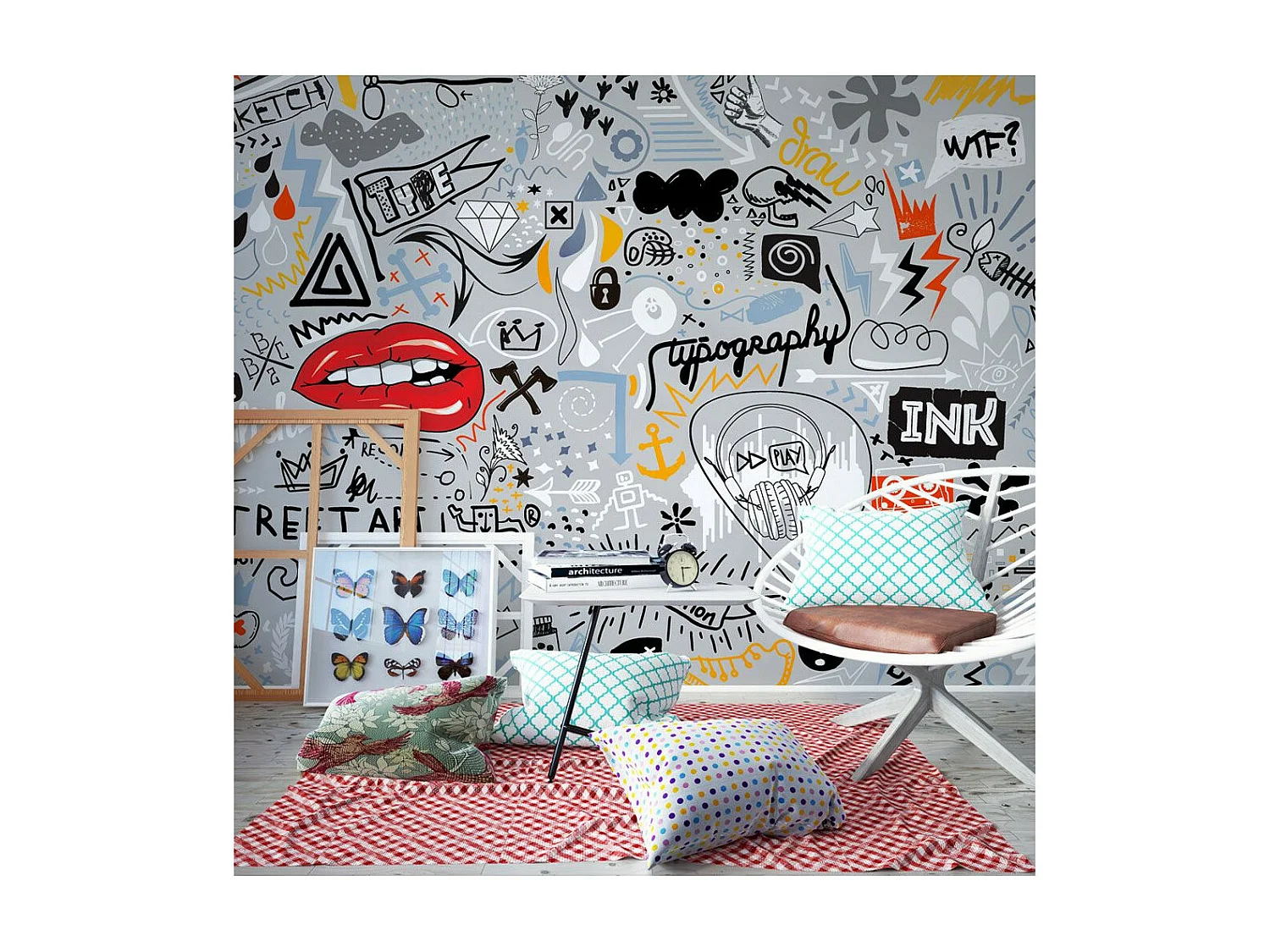 Papier Peint "Stream of Thought" 175 x 250 cm