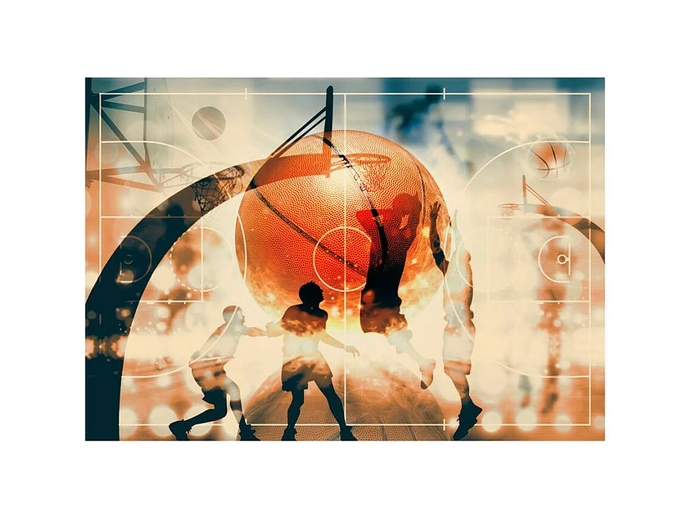 Papier Peint "I Love Basketball!" 280 x 400 cm