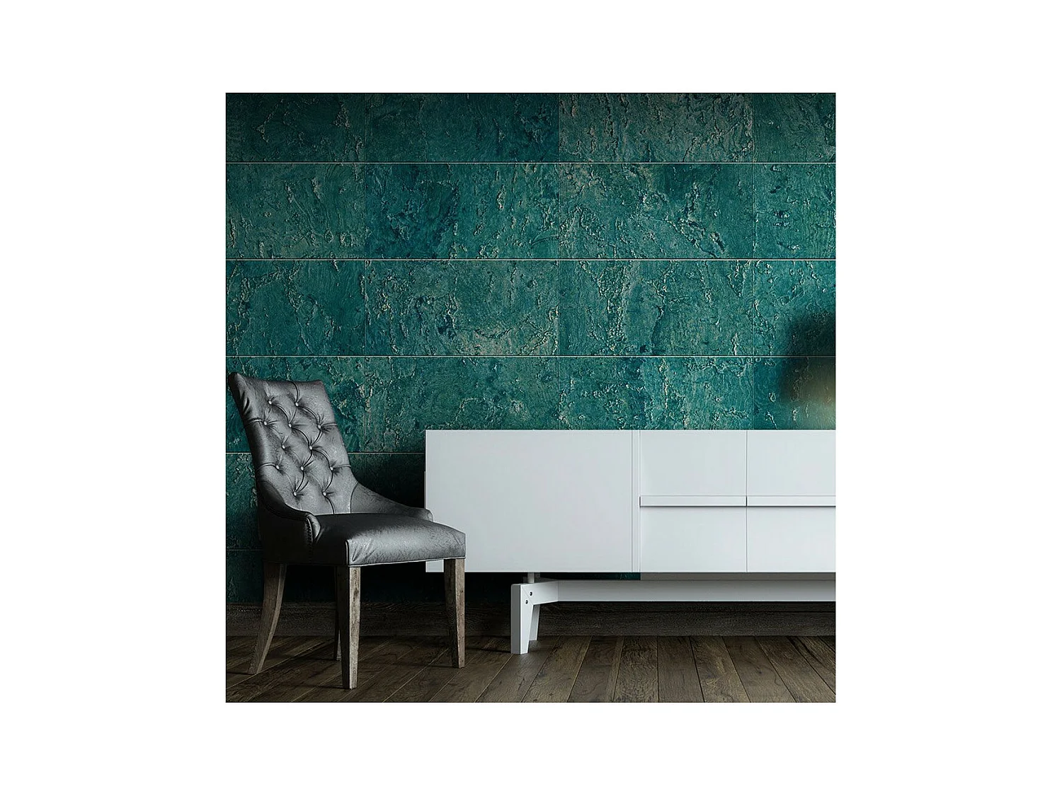 Papier Peint "Blue Stones" 50x1000cm