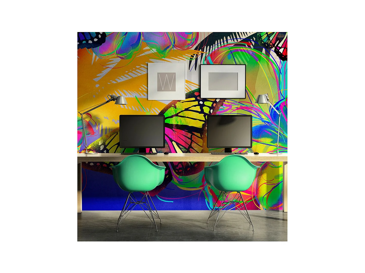 Papier Peint "Butterflies in the Stomach" 270 x 350 cm